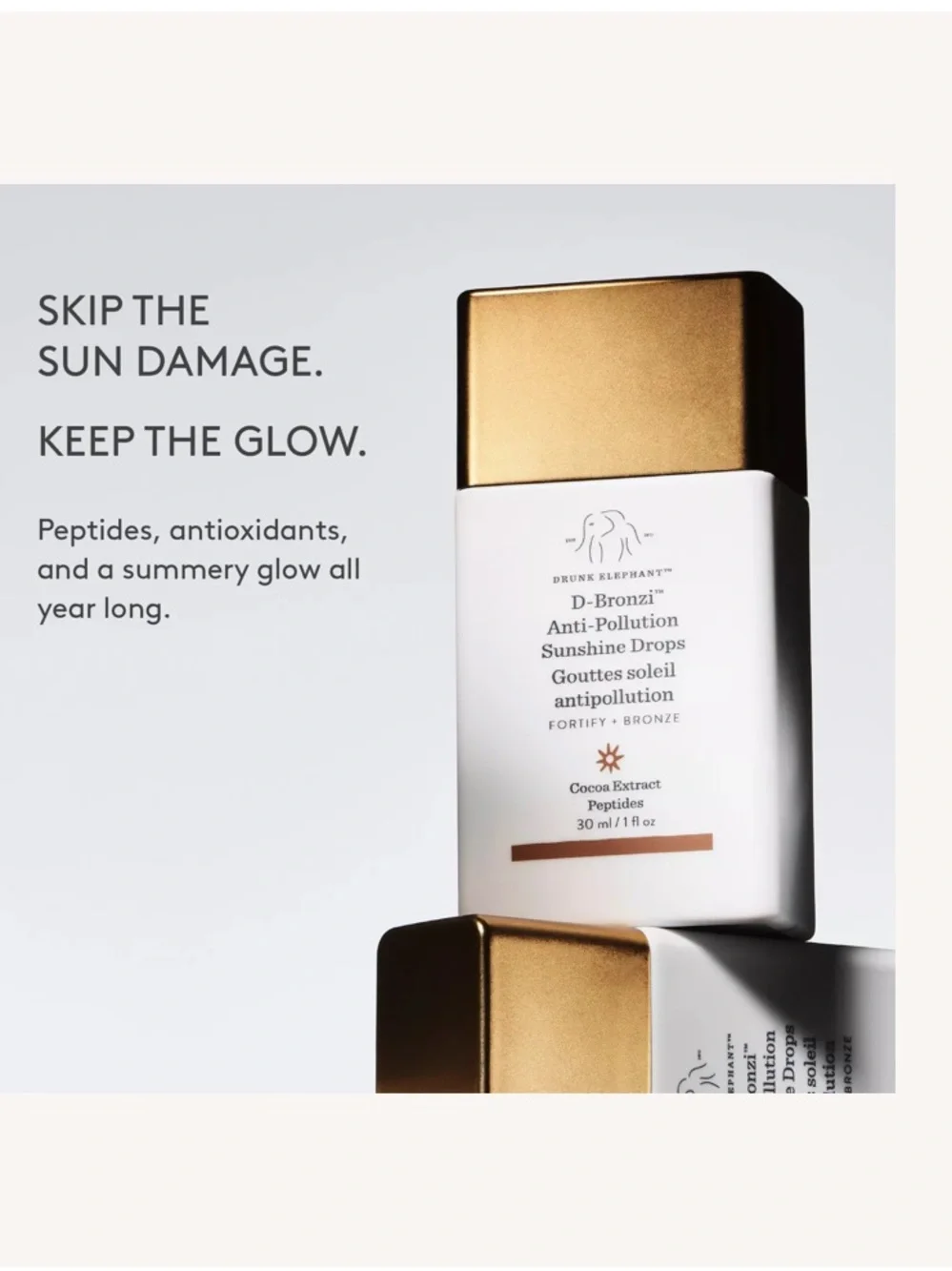 Drunk Elephant D-Bronzi Anti-Pollution Bronzing Drops